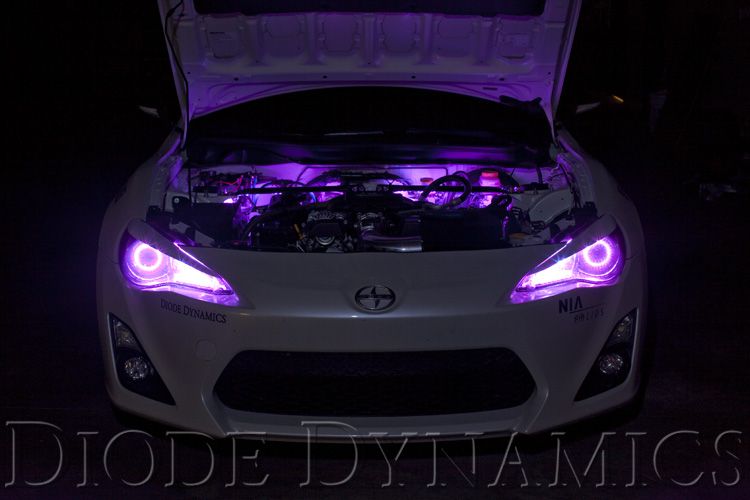 Diode Dynamics Single-Color Engine Bay LED Kit - Click Image to Close